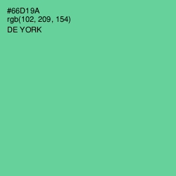 #66D19A - De York Color Image